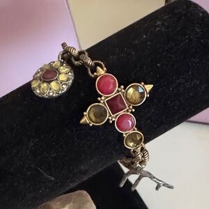 Vintage Lucky Brand Charm Bracelet